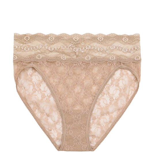 Great Buy! NWT - set of 3 B'tempt'd by Wacoal Lace Kiss High Leg Briefs/Size - Picture 1 of 5
